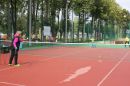 Открытую тренировку провела тренеров-преподавателей отделения тенниса: Игнатущенко Ирина Анатольевна.